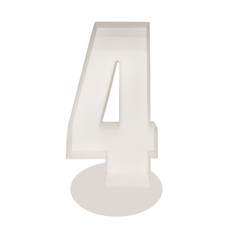Каркас для аэромозайки Цифра "4"