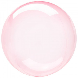 картинка AN 18 Сфера 3D Кристал Розовый прозрачный от магазина Шар-Хан