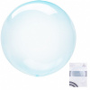 AN 18 Сфера 3D Кристалл Голубой прозрачный