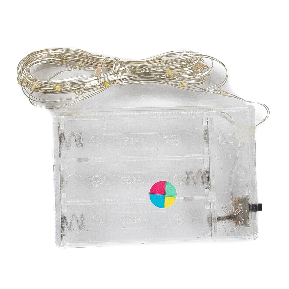 Светодиодная нить Красного свечения, 3м, 30 Led