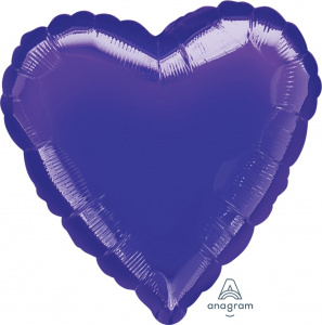 картинка AN 18 Сердце Фиолетовый от магазина Шар-Хан