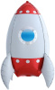 FL 28 3D Фигура Ракета красный