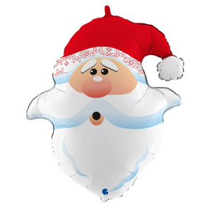картинка GR 26 Фигура, Голова Санта Клаус от магазина Шар-Хан