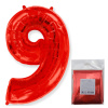 FM 40 Цифра "9" красный в упаковке