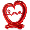 FL ХФ Сердце с надписью LOVE в упаковке