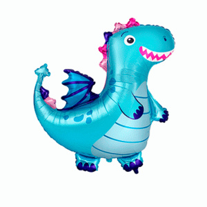 картинка FM 14 Мини Фигура Динозаврик голубой от магазина Шар-Хан