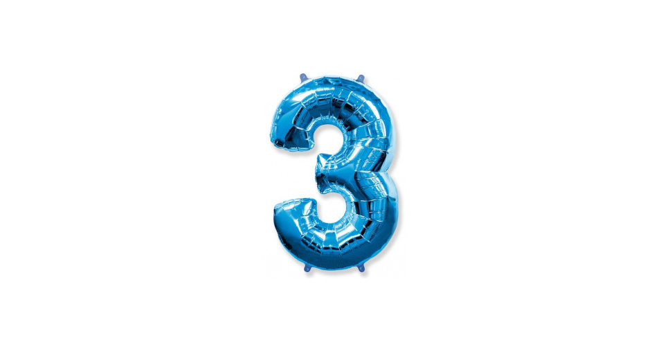 Непрерывно цифра 3. Цифра 3 голубая. Цифра 3 синяя. Шар - цифра 3 голубой. Синяя тройка цифра.