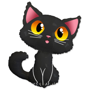 картинка FM 36 Фигура Черный кот от магазина Шар-Хан