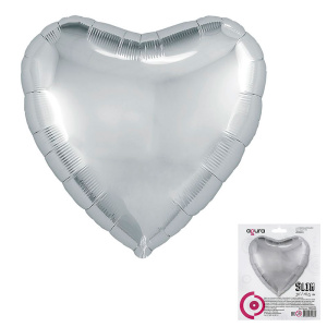 Ag 30 Сердце Серебро в упаковке