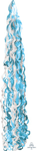 картинка Подвеска-серпантин бело-голубая 86см от магазина Шар-Хан