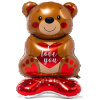 FL ХФ Мишка с сердцем ILY в упаковке