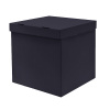 Коробка для воздушных шаров, Черная, 60*60*60 см, 1 шт.