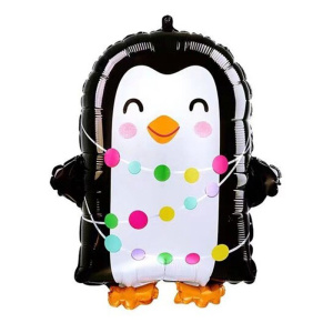 картинка FL 25 Фигура Пингвин в гирлянде от магазина Шар-Хан