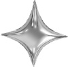 Ag 29 Звезда Сириус 4х конечная серебро в упаковке
