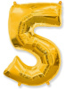 FM 40 Цифра "5" золото