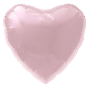 картинка Ag 19 Сердце Нежно-розовый от магазина Шар-Хан