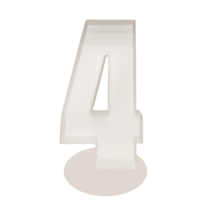 Каркас для аэромозайки Цифра "4"