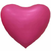 FL 68 Сердце Розовый сатин 