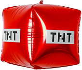 FL 22 Куб 3D Пиксели TNT Красный  