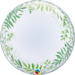 Q 24 BUBBLE DECO Листья зеленые